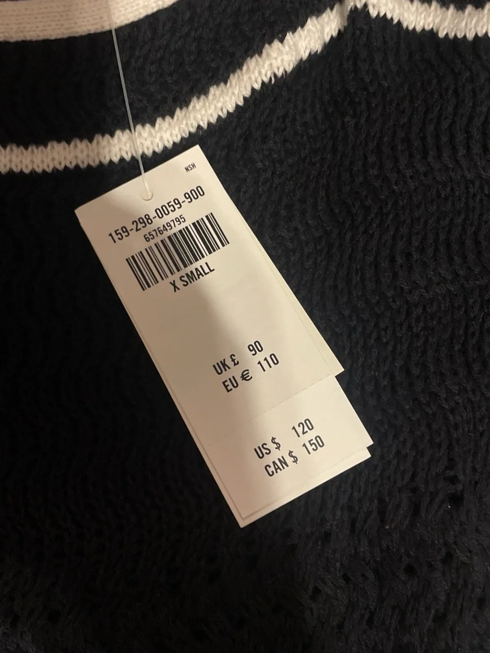 NWT Abercrombie Black Crochet Maxi Dress